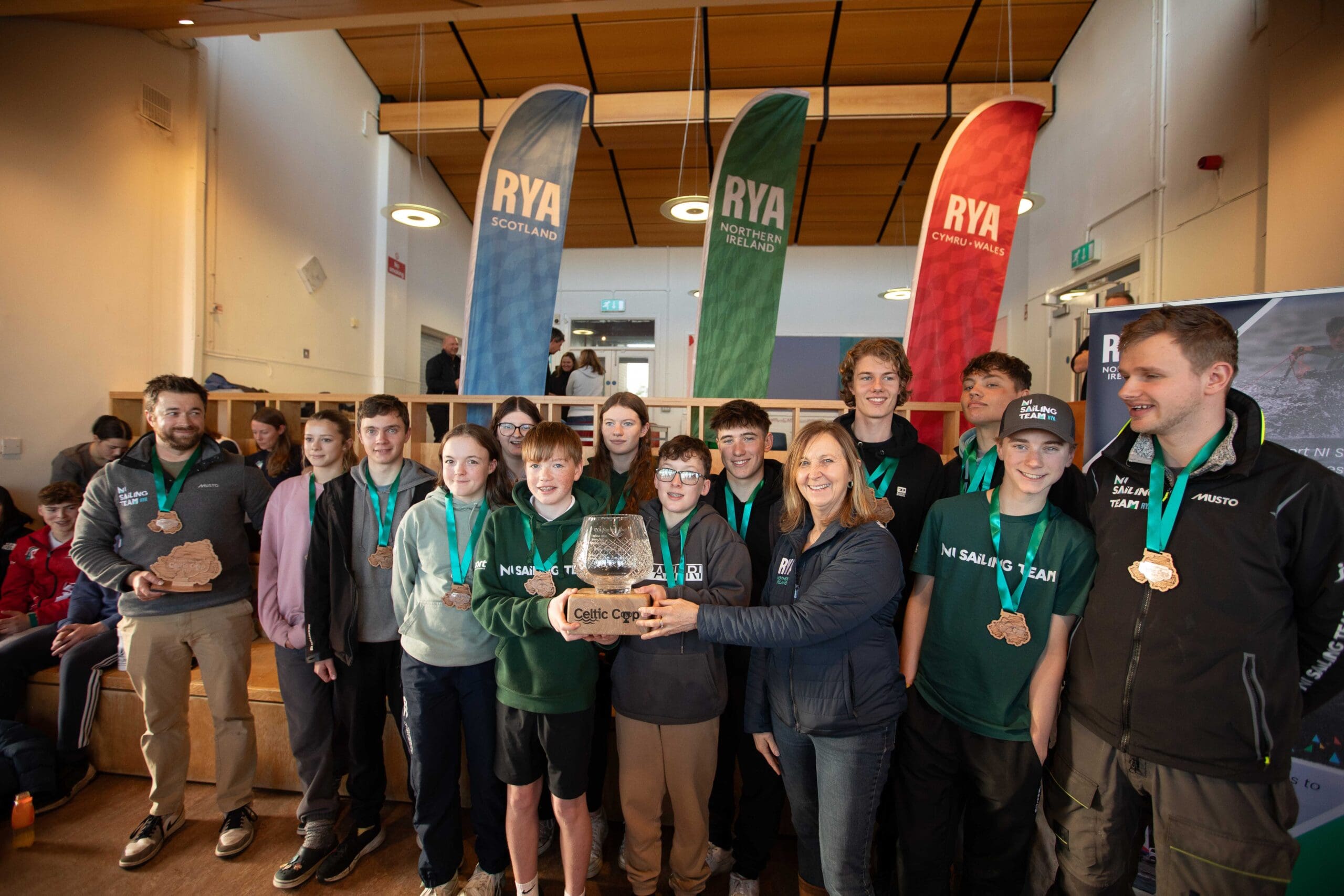 Northern Ireland Sailing Team dominate Celtic Cup with clean sweep win