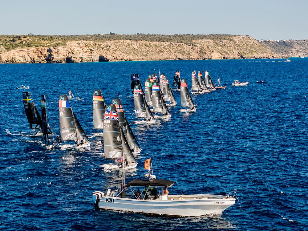 Northern Ireland Sailing Team members gain experience against some of the World’s best in Palma