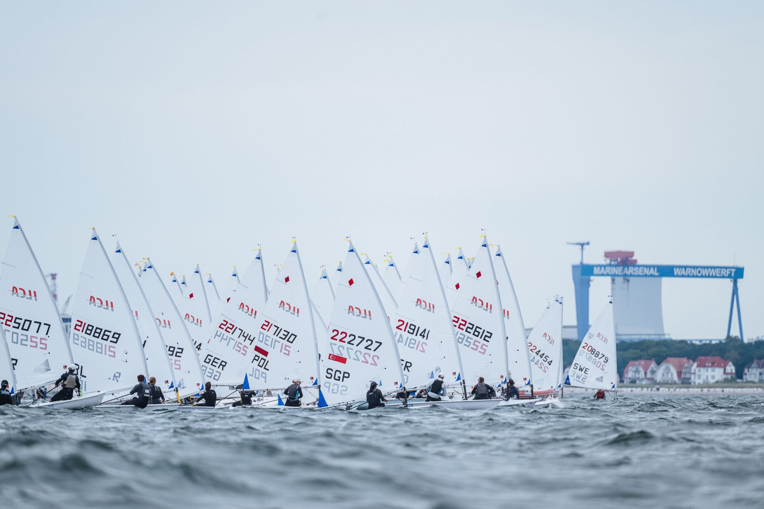 Northern Ireland Sailing Team ILCA sailors put in a solid showing in Warnemünder