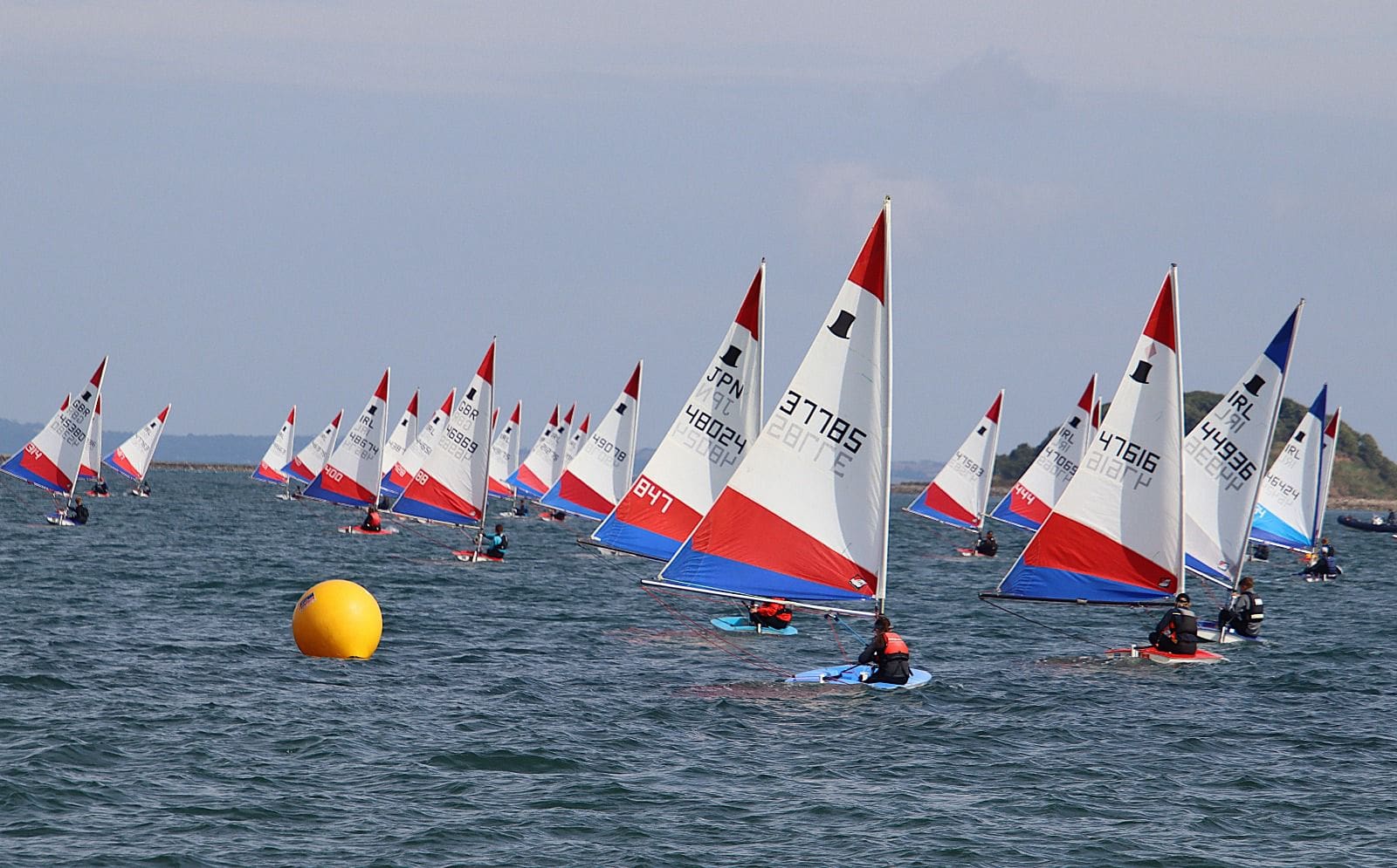 Northern Irish Sailing Team sailors finish the season in style at the Topper Northern Championships