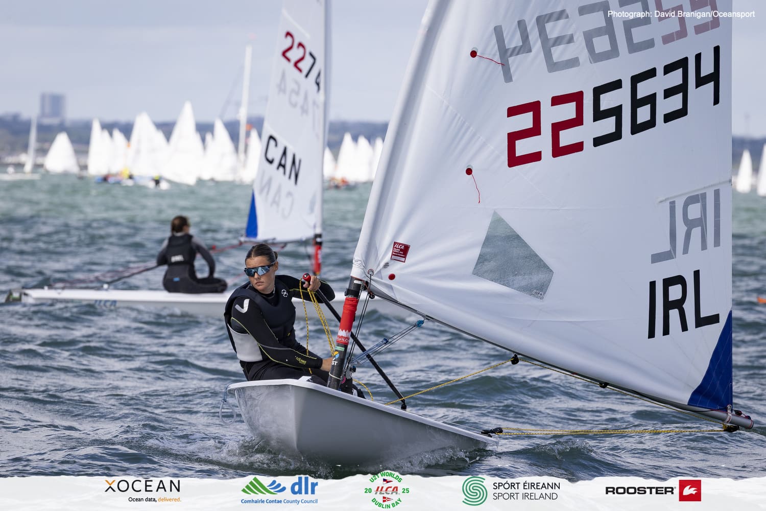 Northern Irish Sailing Team gain valuable experience at U21 ILCA World Championships