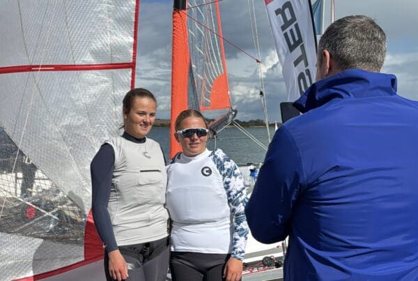 Erin & Ellen at Youth Champs in the Summer