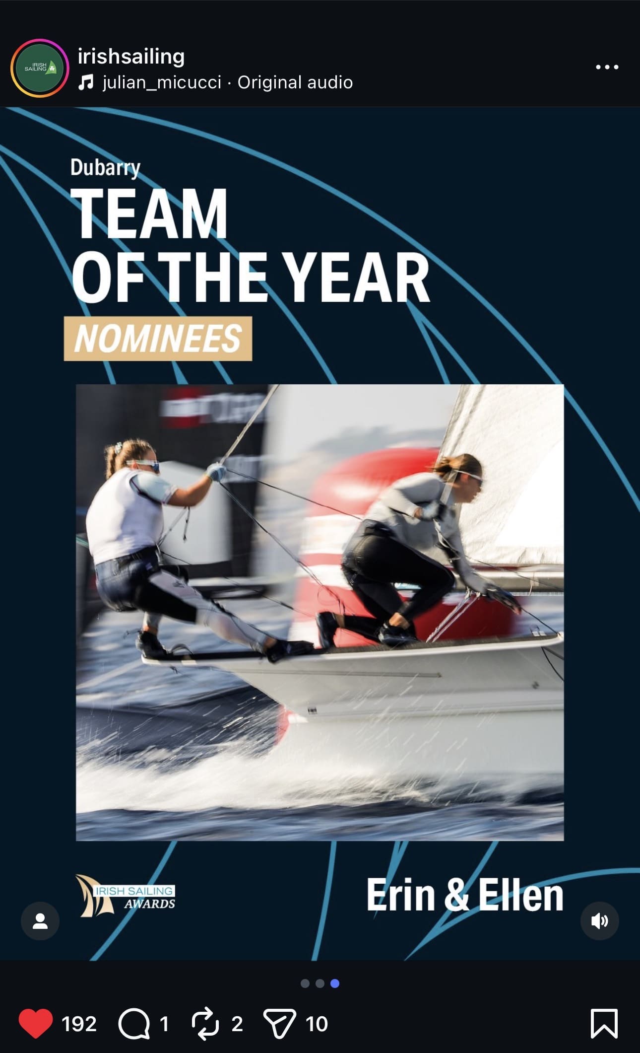 Dubarry team of the Year